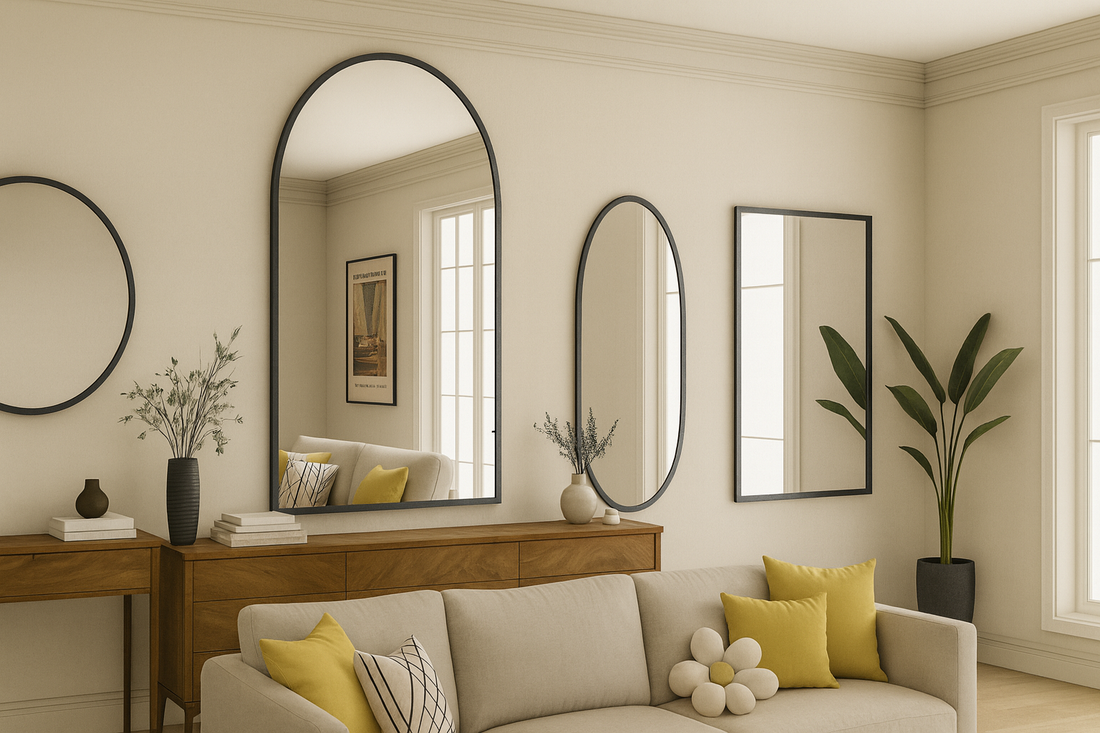 Normal Mirror Shape How to Choose the Perfect Mirror Shape – Tuscan Mirrors