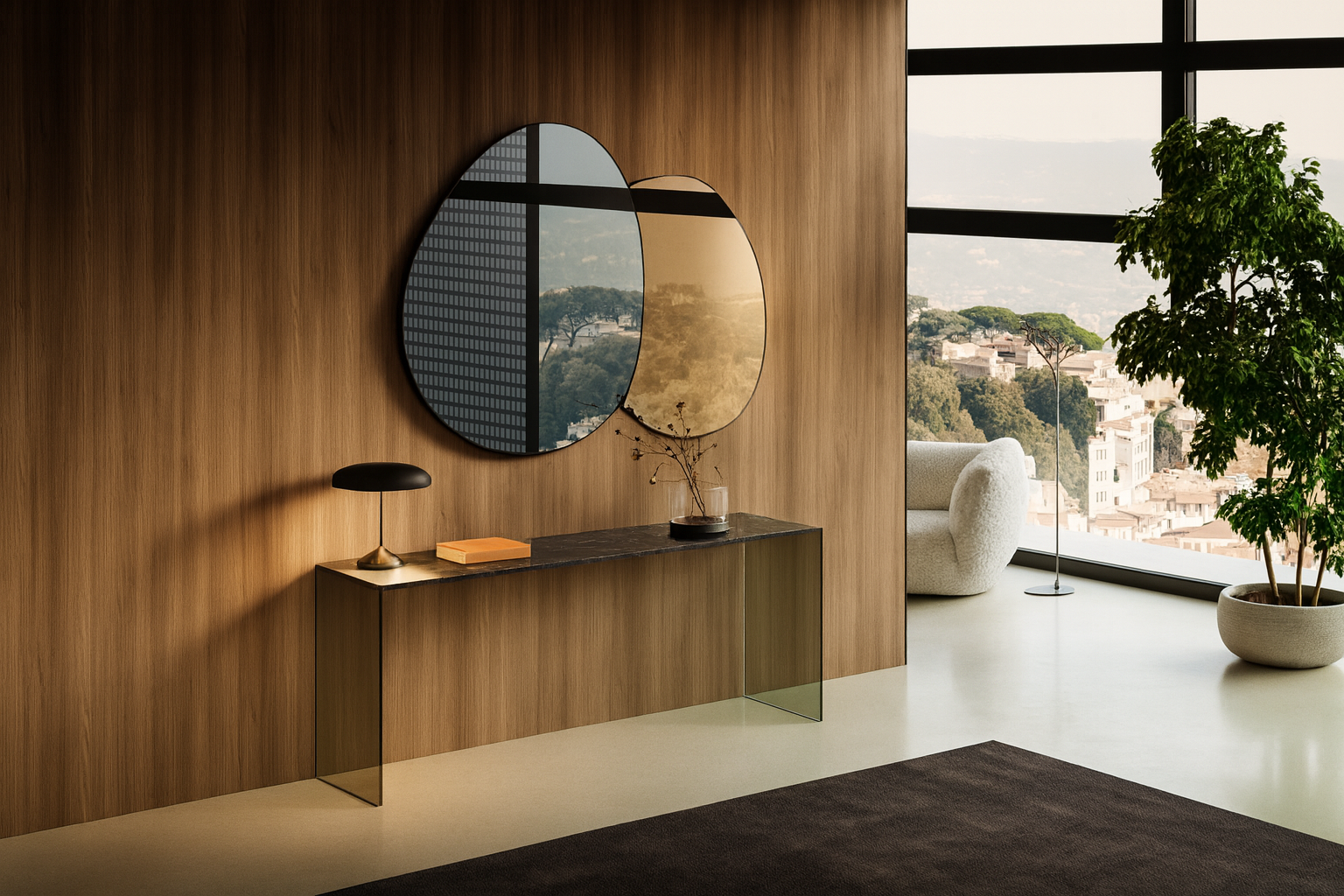 Console Without Mirror How High Should You Hang a Mirror Above a Console Table? The Complete ...